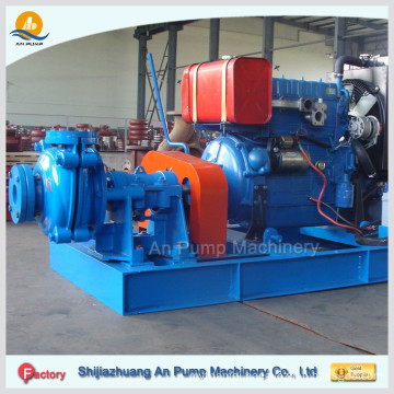 Diesel engine driven slurry pump for coal mining